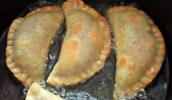 постные пирожки с фасолью