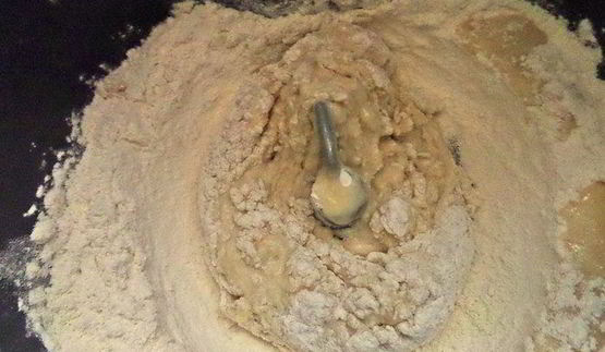 постные пирожки с фасолью