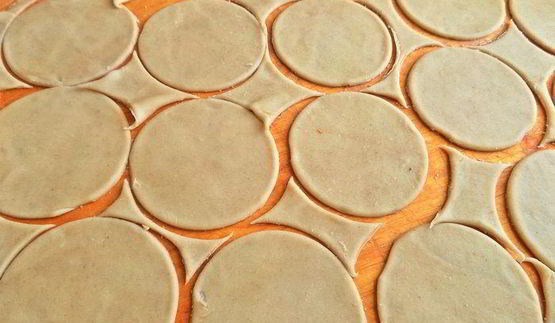 постные пирожки с фасолью