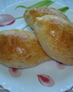 Простые шоколадно-яблочные пирожки