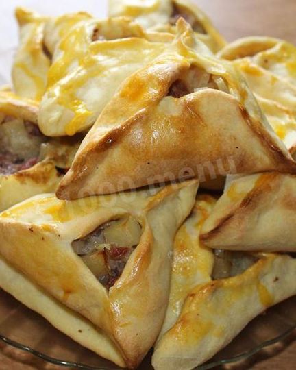 Рецепт эчпочмака с курицей и картошкой