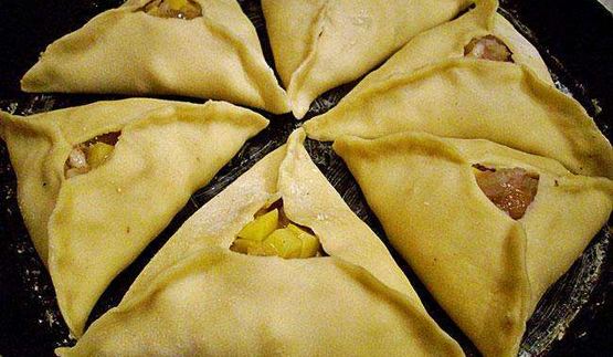 эчпочмак с мясом и картошкой