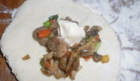 жареные пирожки из творожного теста