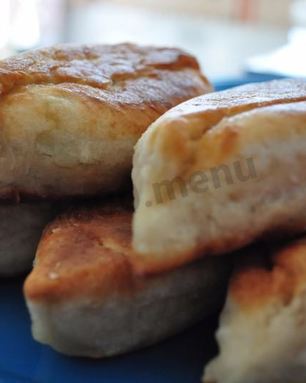 Жареные пирожки с картошкой и и грибами