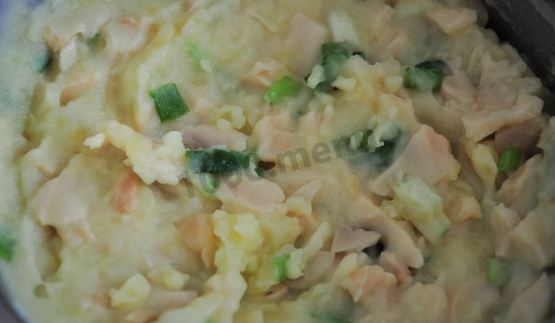 жареные пирожки с картошкой и и грибами