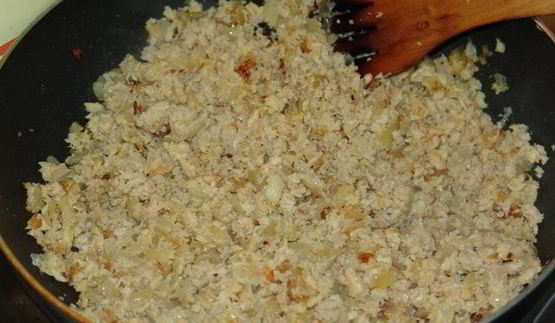 жареные пирожки с требухой