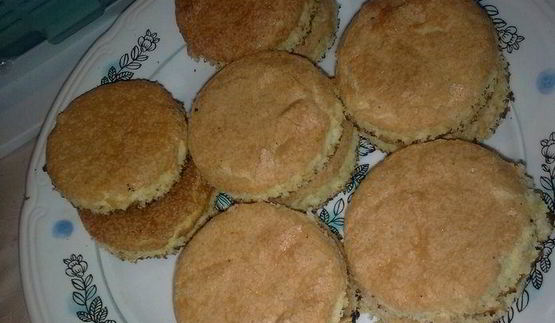 абрикосовое пирожное