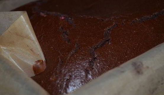 бесподобный брауни с вишней на темном пиве