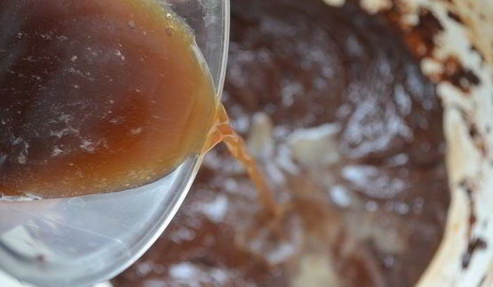 бесподобный брауни с вишней на темном пиве