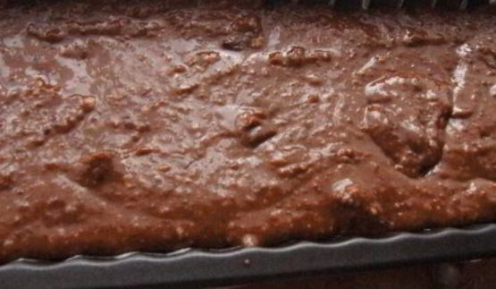 брауни из красной фасоли