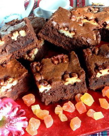 Рецепт брауни с грецкими орехами