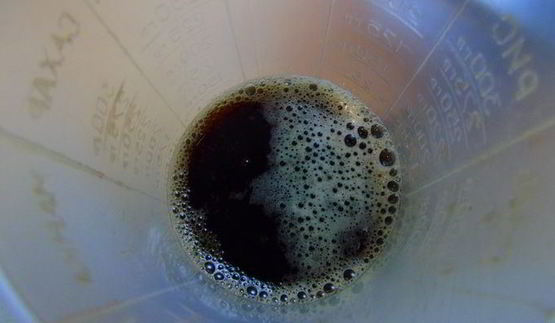 брауни с вишней на темном пиве