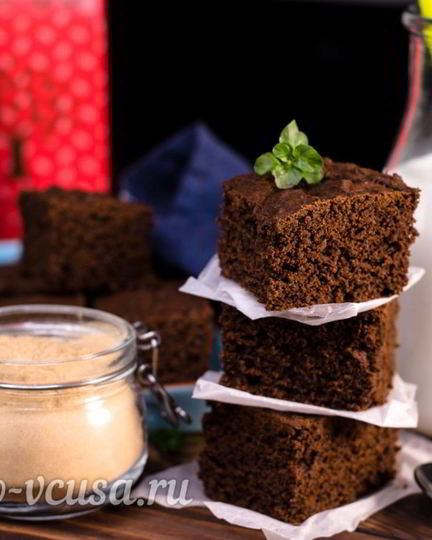 Рецепт диетического брауни с кэробом