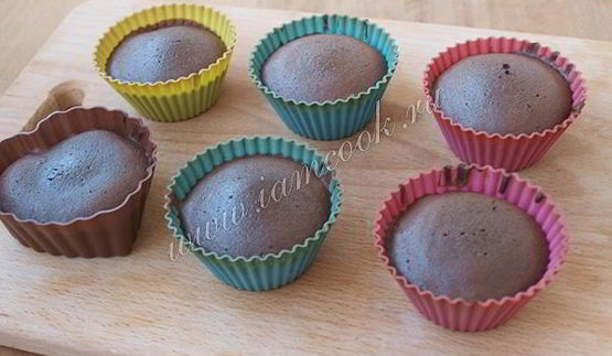 горячие шоколадные пирожные