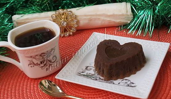 горячие шоколадные пирожные