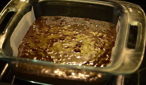 клюквенный брауни