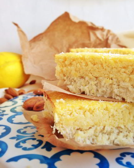 Рецепт кокосово-лимонных пирожные