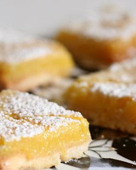 Рецепт лимонных пирожных с кедровым орехом