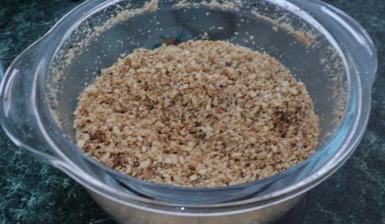 морковно-ореховое пирожное со сметанным кремом