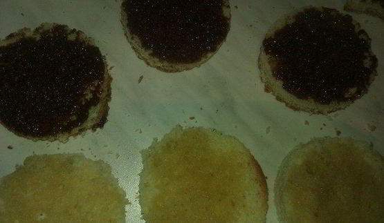 пирожное бисквитное фруктово-шоколадное