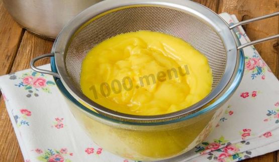 пирожное бисквитное с кремом