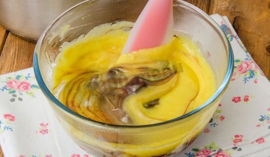 пирожное бисквитное с кремом