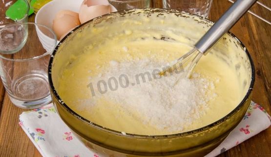 пирожное бисквитное с кремом