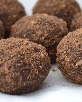 Пирожное картошка из овсяного печенья