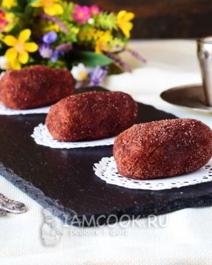 Рецепт пирожного картошка из печенья со сгущенкой