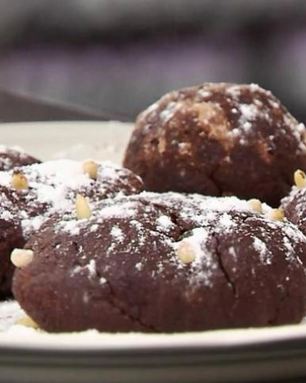 Пирожное Картошка с кедровыми орешками