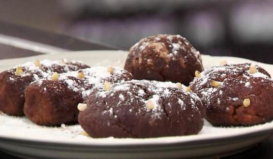 пирожное картошка с кедровыми орешками