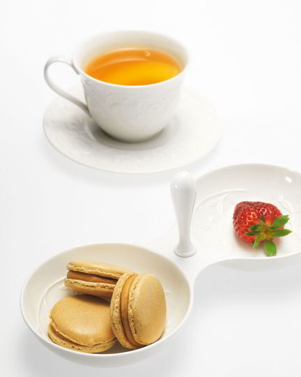 Рецепт пирожного макарон с соленой карамелью