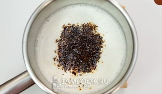 пирожное пари-брест с кофейным кремом