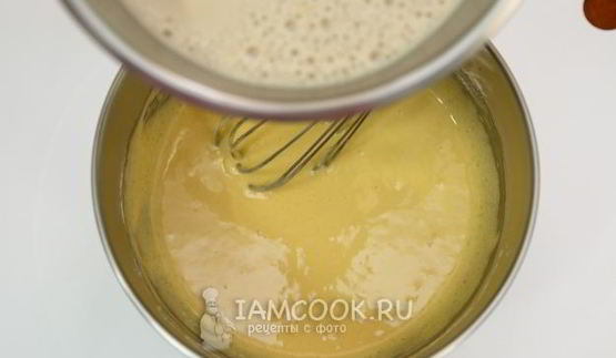 пирожное пари-брест с кофейным кремом