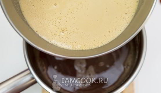 пирожное пари-брест с кофейным кремом