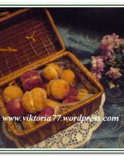 Рецепт пирожного персики