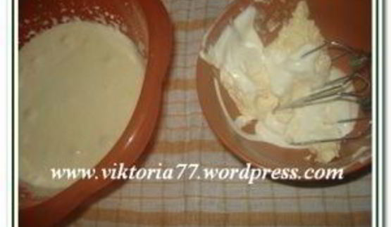 пирожное персики