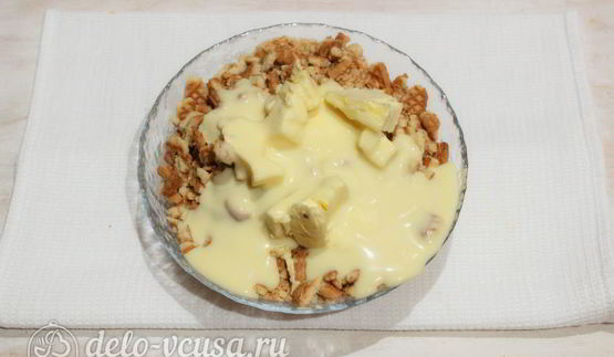 пирожные из печенья и сгущенки