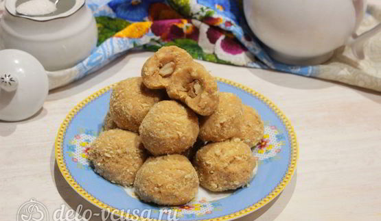 пирожные из печенья и сгущенки