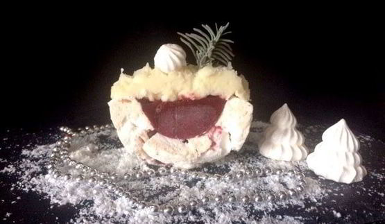 пирожные павлова с кокосовым кремом