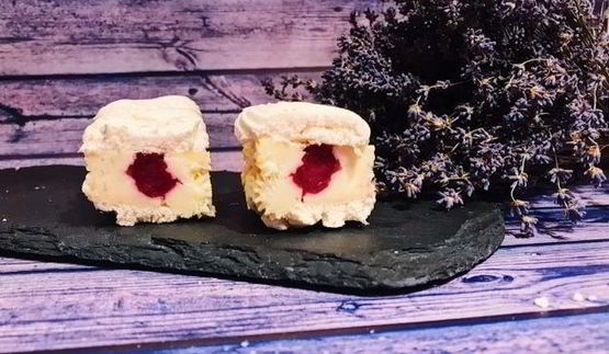 пирожные павлова с кокосовым кремом