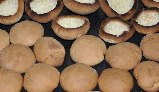 пирожные персик