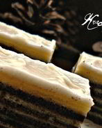 Полосатые пирожные