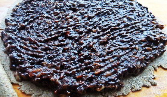 ржаное пирожное постное