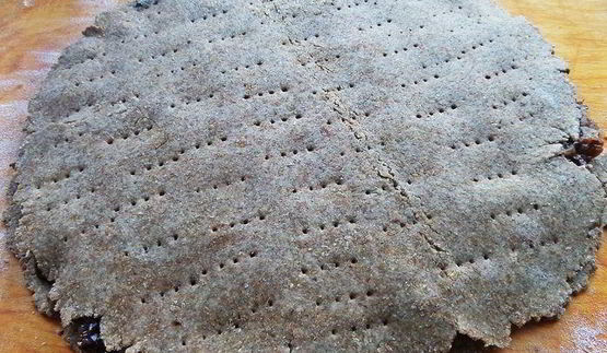 ржаное пирожное постное