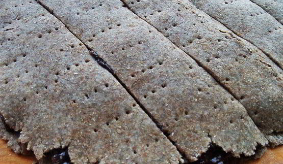 ржаное пирожное постное