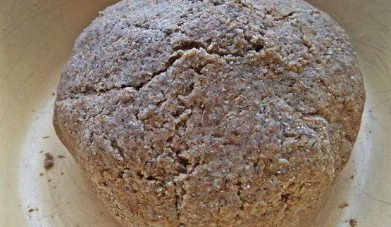 ржаное пирожное постное