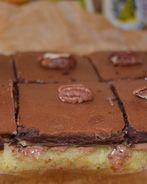 Шоколадно-лимонные пирожные