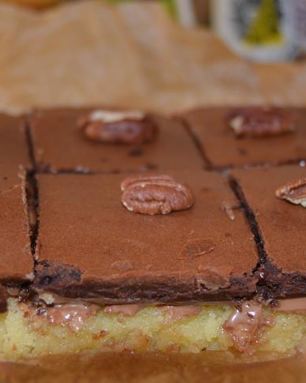 Шоколадно-лимонные пирожные