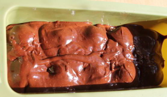 шоколадное пирожное сюрприз